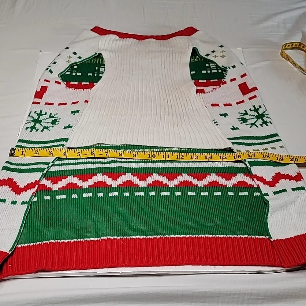 Dog Sweater‎ 🐕 Giant Breed  Let It Snow ❄️ PRELOVED